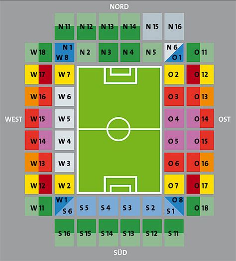 Radstadion köln peter günter weg 2 │ 50933 köln. 1. FC Köln | Stadionplan