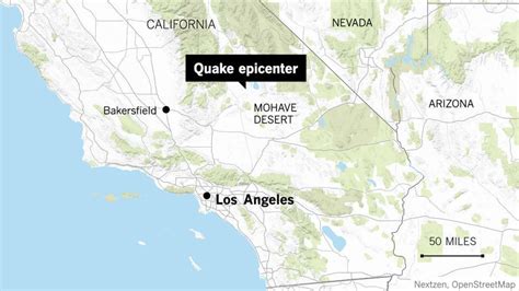 Largest Earthquake In Decades Hits Southern California Measuring 64