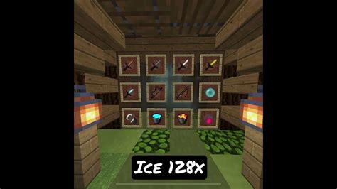 Ice 128x Mcpe Pvp Texture Pack Ported By Numb Shorts Youtube