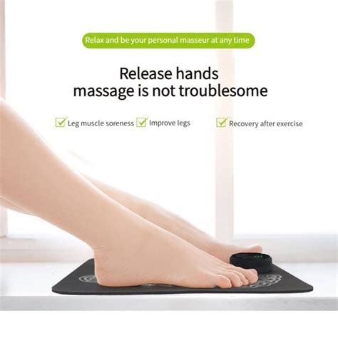 Health Helper Best T Feet Muscle Stimulator Foot Acupuncture Ems Foot Massager Massage Mat