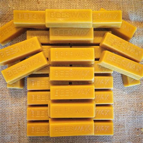 32 Pure Beeswax Blocks Bulk Naturally Fragrant Beeswax Versatile
