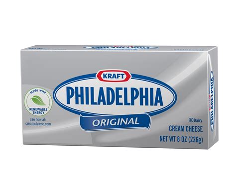 Kraft Philadelphia Original Cream Cheese 8 Oz 12 Pack