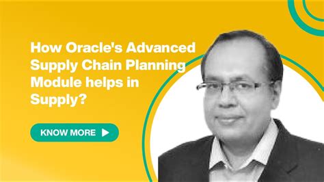 How Oracle S Advanced Supply Chain Planning Module Helps In Supply