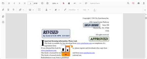 Stamp Annotation In Asp Net Core Pdfviewer Control Syncfusion