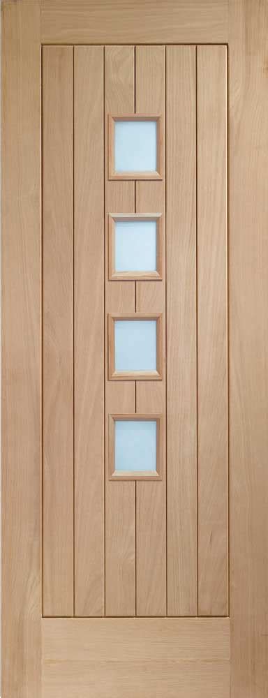 Palermo Glazed Pre Finished Oak Internal Door