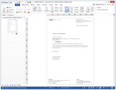 You can make a letter in a simple document. priPrinter - Letterheads