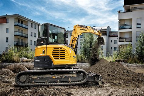Yanmar Vio50 6b Power And Durability For Urban Worksites