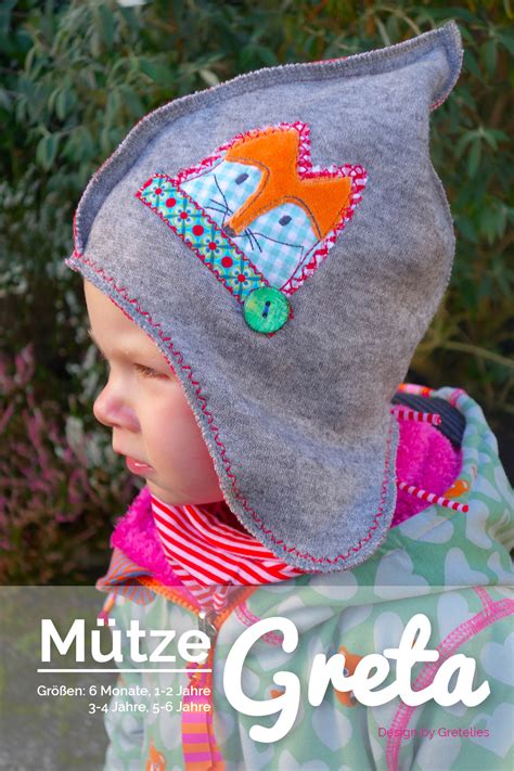 Dieser mütze für den winter ist kinderleicht und perfekt für anfänger geeignet. Schnittmuster Kindermütze Mit Ohren