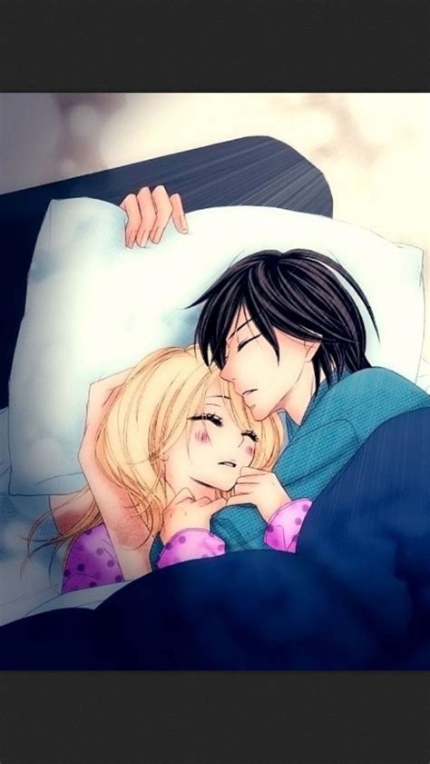 Anime Couples Sleeping Together