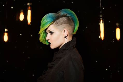 love this 90 s inspired technique by james gartner of bii hair salon chromasilk vivids neons