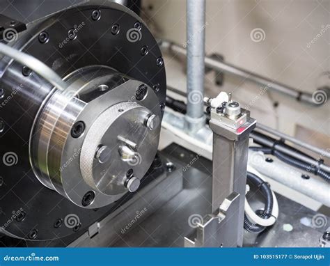 High Precision Cnc Lathe Turning Automotive Part Stock Image Image Of