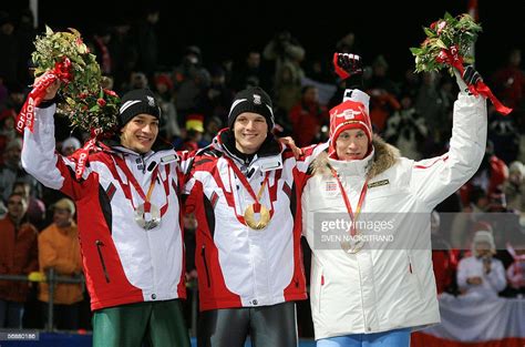 Austria S Ski Jumpers Andreas Kofler And Thomas Morgenstern Along News Photo Getty Images