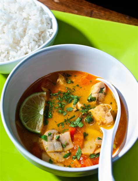 Best Thai Coconut Soup Recipe Tom Kha Gai Coconut Chicken Soup On
