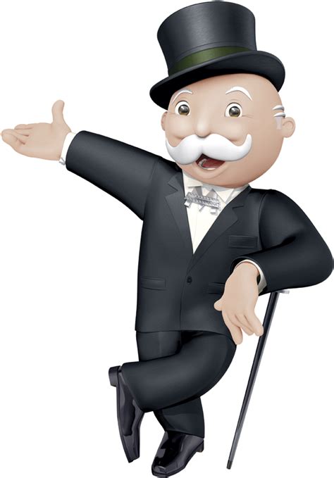 Download Mr Monopoly Standing Monopoly Man Png Hd Transparent Png