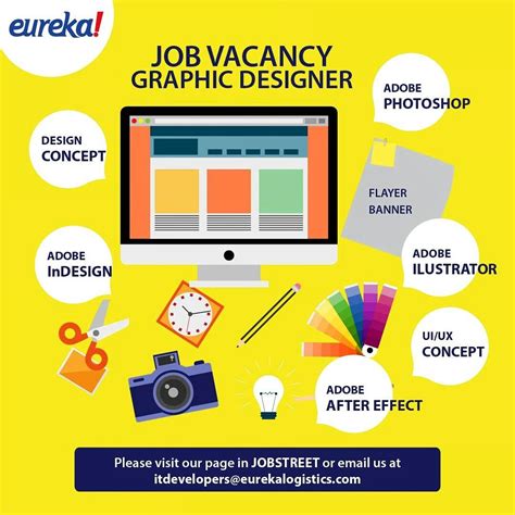 Job Vacancy Graphic Designer Please Visit Our Page In Jobstreet Or