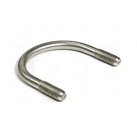 stainless steel u bolts material grade ss304 size dia 10 rs 130 piece id 23363365597