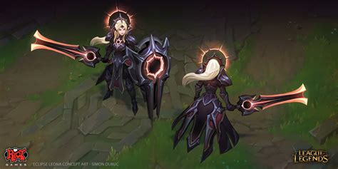 Solar Eclipse Leona Concept Wallpapers And Fan Arts League Of Legends