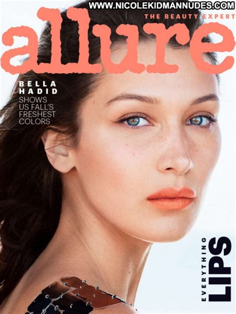 Bella Hadid Allure Magazine Paparazzi Babe Magazine Posing Hot Nude
