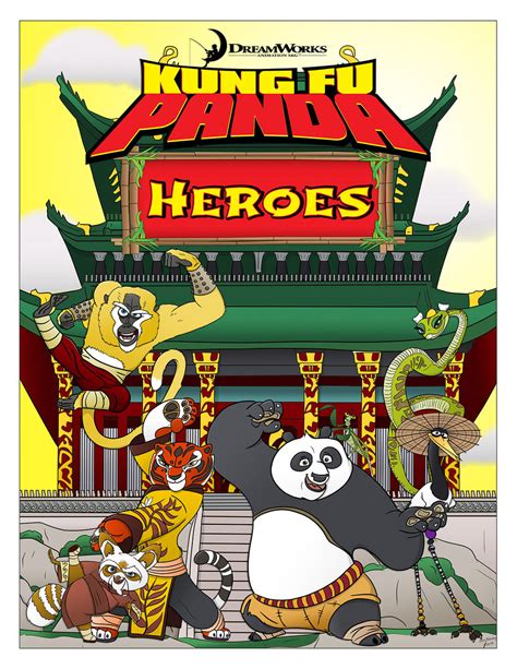 Kung Fu Panda Heroes By Momarkey On Deviantart