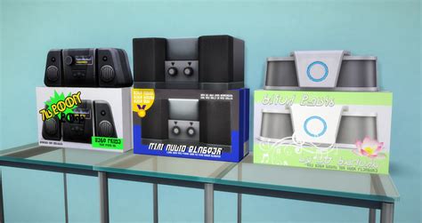 Sims 4 Ccs The Best Stereos By Budgie2budgie