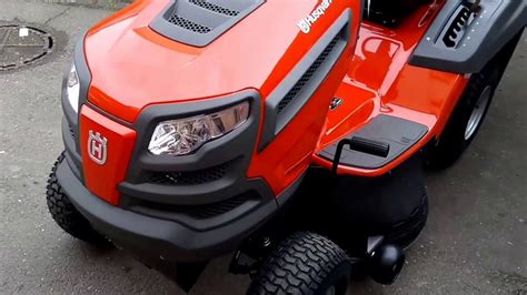 Ever wondered what tc means? New Garden lawn tractor Husqvarna TC 139 T twin - YouTube