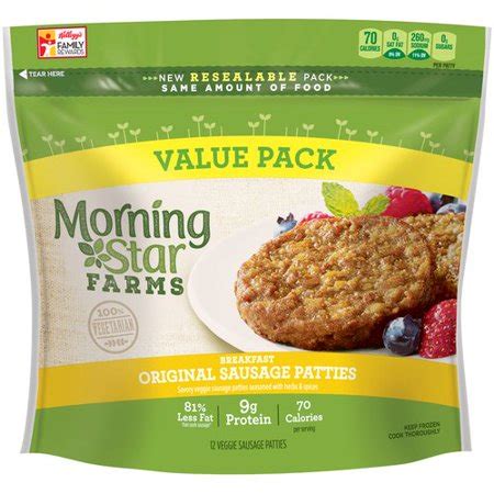 The morning star food truck is heading to over 300 walmart locations and offering free plant based meals as they go! Morning Star Farms Breakfast Original Sausage Veggie ...