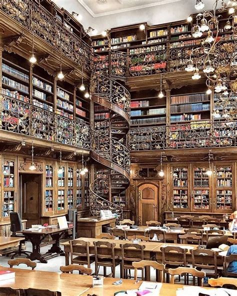 Gorgeous Victorian Library With Wrought Iron Biblioteker Fantastisk