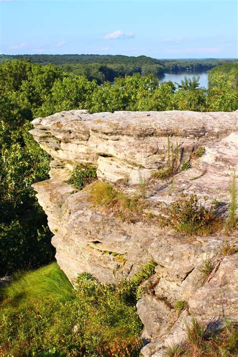 Castle Rock State Park Illinois Stock Image Image Of Water Habitat