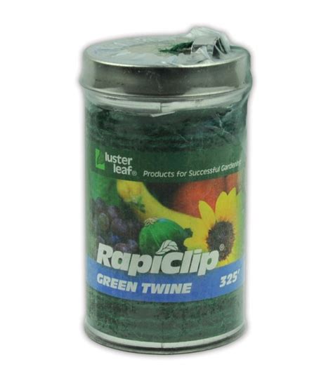 Luster Leaf Rapiclip Classic Green Natural Twine 325 Ft Roll Wilco