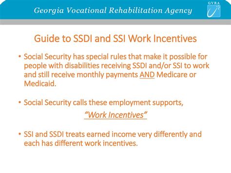 Navigating Employment And Ssissdi Benefits Ppt Download
