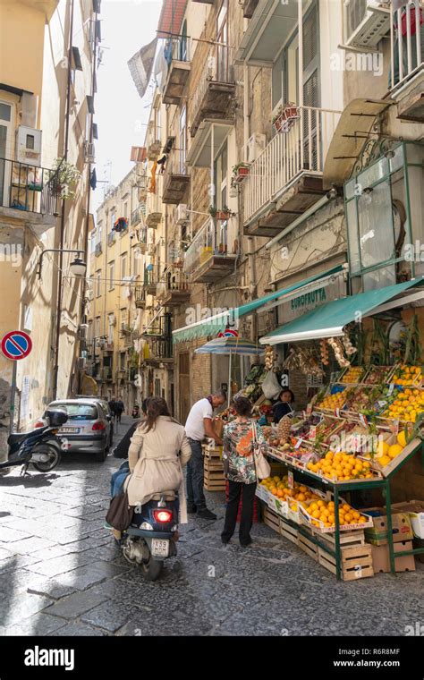 A Fruit And Vegetable Shop On Vico Storto Sant Anna Di Palazzo In The