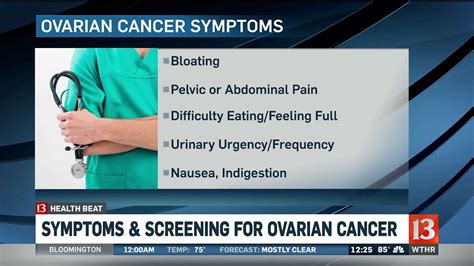 Reading several of the posts, i see that it causes trouble in the hello, as we are already taking chemo, can we combine some alternate medicines like, turmeric. Symptoms to look for with ovarian cancer - YouTube