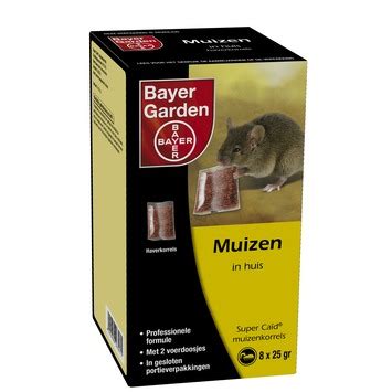 En dat is niet voor niks. Bayer Garden Super Caïd muizenkorrels 200 gr kopen? | Karwei