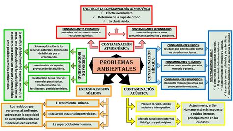 Mapa Mental Problemas Ambientales 2016