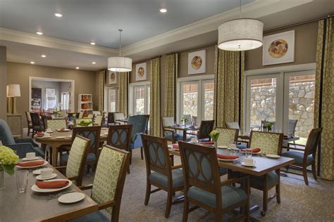 Senior Living Designed By Faulkner Design Group Diningroom