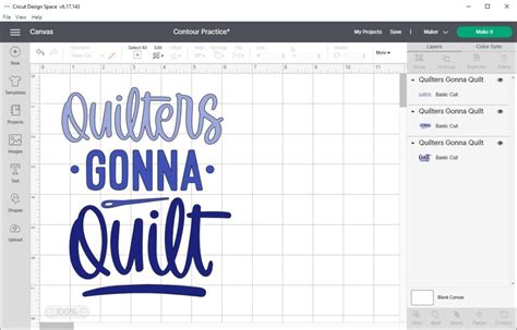 How To Use Contour In Cricut Design Space Sarah Maker