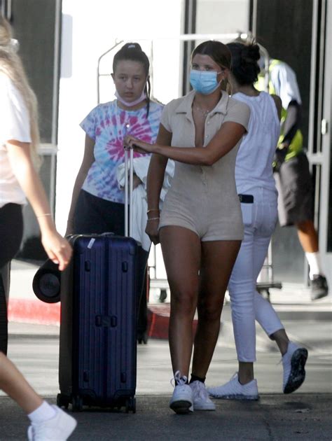 Sofia Richie And Anastasia Karanikolaou Arrives In Los Angeles 08 26 2020 Hawtcelebs