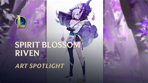 Spirit Blossom Riven Spirit Bonds Art Spotlight League Of Legends
