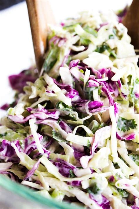 Maybe you would like to learn more about one of these? Cilantro-Lime Coleslaw | Recipe | Coleslaw, Fish tacos ...