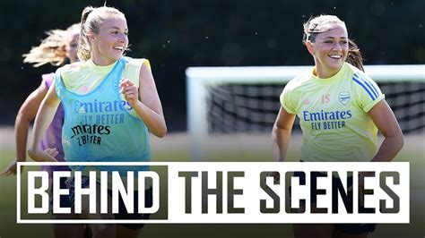 New Signings Join In Sessions Behind The Scenes At Arsenal Women Training Youtube