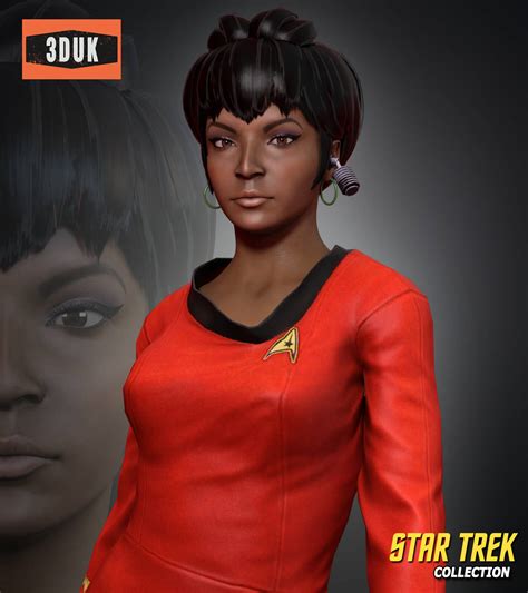 TOS Uhura For G8F 2024 - Free Daz 3D Models