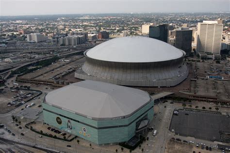 From The Fema Files Aerial View Of The New Orleans Superdome