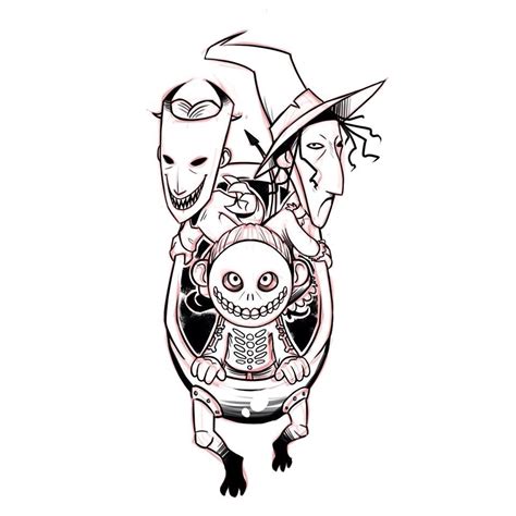 Maybe you would like to learn more about one of these? Tattoo design for a friend. Lock, Shock and... - alex braun
