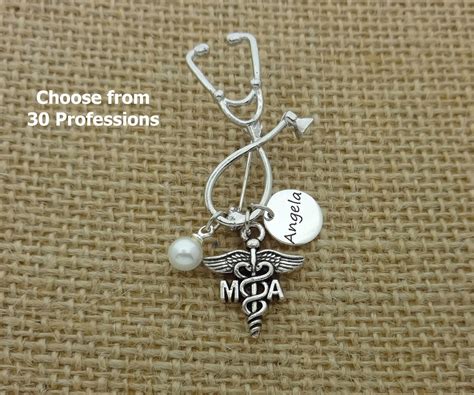 Ma Medical Assistant Pin Personalized Ma Medical Assistant Pin Nurse