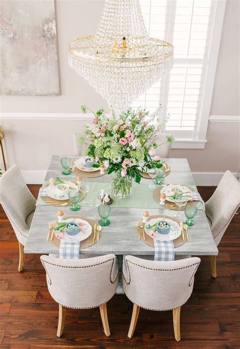 Easter Tablescape 3 Tips For Selecting Your Tabletop Color By K
