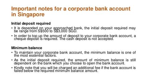 Guide To Open A Corporate Bank Account In Singapore