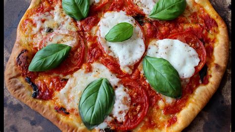 You can prepare it in just 30 minutes with 5 everyday ingredients using a standard oven. Margherita Pizza Recipe / Homemade Pizza Recipe - YouTube