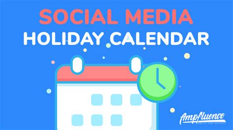 Social Media Calendar 2020 Ampfluence 1 Instagram Growth Service