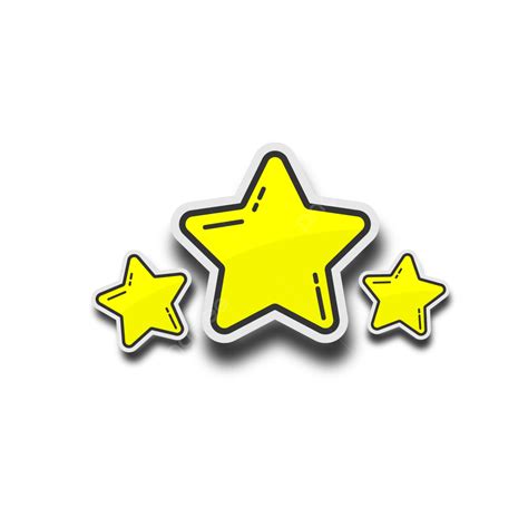 Estrella 3d Icono Dibujos Animados Niños Vector PNG dibujos Estrella