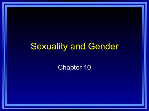 Chapter 17 Reproduction In Humans Lesson 3 Sexual Intercourse Ferti